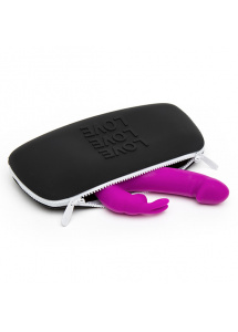 Średnia Torebka silikonowa na akcesoria erotyczne - Happy Rabbit LOVE Storage Zip Bag Medium Średnia