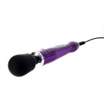 Tytanowo-Aluminiowy Solidny Masażer sieciowy metalowy - Doxy Die Cast Wand Massager Fioletowy