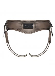 Uprząż do strap-on skórzane paski - Strap-On-Me Leatherette Harness Desirous  