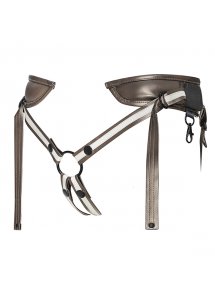 Uprząż do strap-on skórzane paski - Strap-On-Me Leatherette Harness Desirous  