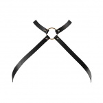 Uprząż na klatkę - Bijoux Indiscrets Maze Chest Thin Harness Czarny