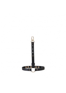 Uprząż podwiązki Bijoux Indiscrets - Maze Shorts Garter Czarny