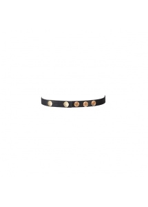 Uprząż podwiązki Bijoux Indiscrets - Maze Shorts Garter Czarny