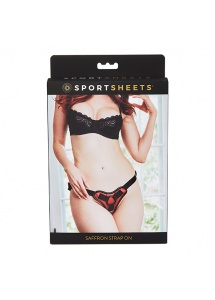 Uprząż strap-on - Sportsheets Saffron Strap-On  
