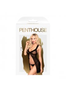 Uwodzicielska koszulka – Penthouse After Sunset S/M Czarny