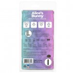 Wibrator 2w1 króliczek - PowerBullet Alice’s Bunny Vibrator 10 Function  Fioletowy