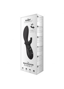 Wibrator analny unisex - The Rabbit Company The Backdoor Rabbit  Czarny