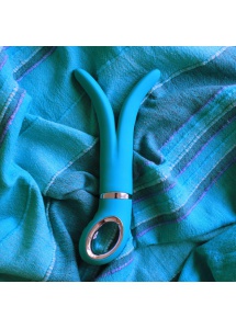 Wibrator anatomiczny - Fun Toys Gvibe 2 niebieski