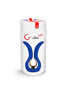 Wibrator anatomiczny dla par - Fun Toys Gvibe Mini Tiffany  Niebieski
