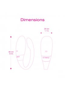 Wibrator dla par na czas seksu - Intimina Kalia Couples Massager  