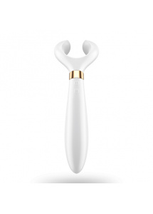 Wibrator dla par - Partner Multifun 3   Biały