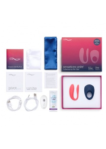 Wibrator dla par plus pierścień erekcyjny - We-Vibe Sensations Unite 