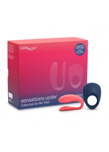 Wibrator dla par plus pierścień erekcyjny - We-Vibe Sensations Unite 