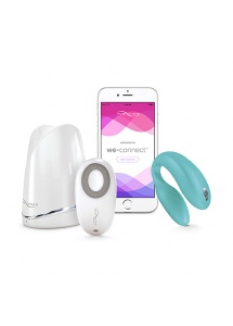 Wibrator dla par z aplikacją - We-Vibe Sync Akwamarynowy