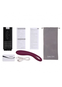 Wibrator długo pracujący - Svakom Leo Long Lasting Vibrator Fioletowy