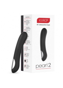 Wibrator do cyberseksu - Kiiroo Pearl 2 Teledildonic Vibrator  Czarny