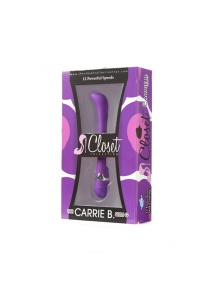 Wibrator do punktu G - Closet Collection Carrie B Slim G Vibrator Purpl 