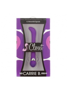 Wibrator do punktu G - Closet Collection Carrie B Slim G Vibrator Purpl 