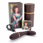 Luksusowy Wibrator do punktu G - Coco de Mer Georgiana G-Spot Vibrator Brown  