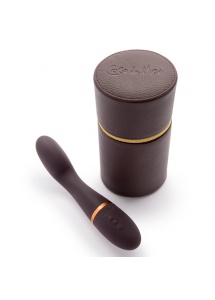 Luksusowy Wibrator do punktu G - Coco de Mer Georgiana G-Spot Vibrator Brown  
