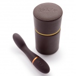 Luksusowy Wibrator do punktu G - Coco de Mer Georgiana G-Spot Vibrator Brown  