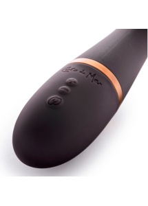 Luksusowy Wibrator do punktu G - Coco de Mer Georgiana G-Spot Vibrator Brown  