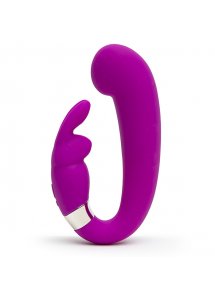 Wibrator do punktu G i łechtaczki - Happy Rabbit G-Spot Clitoral Curve Vibrator  