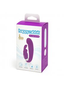 Wibrator do punktu G i łechtaczki - Happy Rabbit G-Spot Clitoral Curve Vibrator  