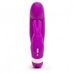 Wibrator do punktu G i łechtaczki - Happy Rabbit G-Spot Clitoral Curve Vibrator  