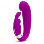 Wibrator do punktu G i łechtaczki - Happy Rabbit G-Spot Clitoral Curve Vibrator  