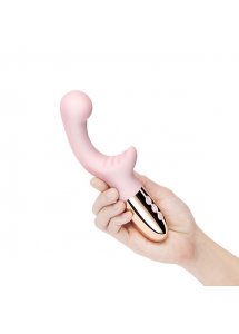 Wibrator do punktu G i łechtaczki - Le Wand XO Rose Gold  