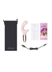 Wibrator do punktu G i łechtaczki - Le Wand XO Rose Gold  