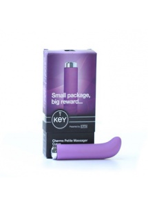 Wibrator do punktu G Key by Jopen - Charms Curve Petite Massager fioletowy