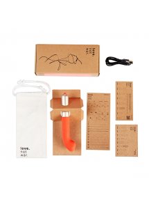 Wibrator do punktu G - Love Not War Liebe Pomarańczowy