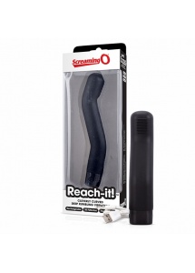 Wibrator do punktu G - The Screaming O Reach-it! Vibrator Black  