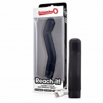Wibrator do punktu G - The Screaming O Reach-it! Vibrator Black  