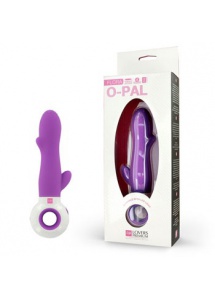 Wibrator do punktu G z rączką LoversPremium - O-Pal Flora fioletowy