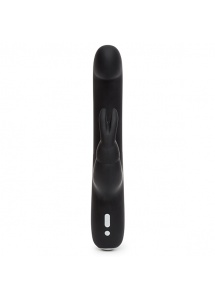 Wibrator do punktu G ze stymulatorem - Happy Rabbit Slimline G-Spot USB Rechargeable Rabbit Vibrator   