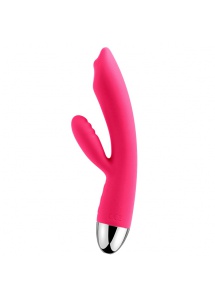 Wibrator do stymulacji punktu G - Svakom Trysta Rabbit Vibrator  Czerwony