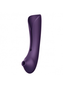 Wibrator grzejący pulsujący do punktu G - Zalo Queen Set G-Spot Pulsewave Vibrator   Fioletowy