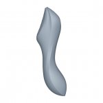 Wibrator i masażer bezdotykowy 3w1 - Satisfyer Curvy Trinity 3 Insertable Air Pulse Vibrator  