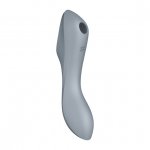 Wibrator i masażer bezdotykowy 3w1 - Satisfyer Curvy Trinity 3 Insertable Air Pulse Vibrator  