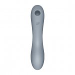 Wibrator i masażer bezdotykowy 3w1 - Satisfyer Curvy Trinity 3 Insertable Air Pulse Vibrator  