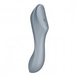 Wibrator i masażer bezdotykowy 3w1 - Satisfyer Curvy Trinity 3 Insertable Air Pulse Vibrator  