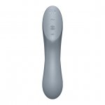 Wibrator i masażer bezdotykowy 3w1 - Satisfyer Curvy Trinity 3 Insertable Air Pulse Vibrator  