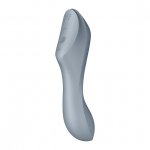 Wibrator i masażer bezdotykowy 3w1 - Satisfyer Curvy Trinity 3 Insertable Air Pulse Vibrator  