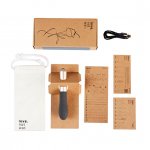 Wibrator i masażer łechtaczkowy - Love Not War Gra Szary