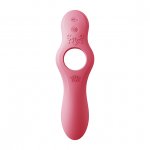 Wibrator i pierścień na penisa + pilot - Zalo Jessica Vibrator & Remote Control   Różowy