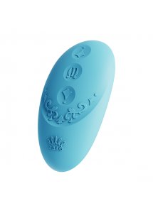 Wibrator i pierścień na penisa + pilot - Zalo Jessica Vibrator & Remote Control   Niebieski