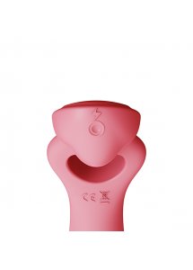 Wibrator i pierścień na penisa - Zalo Jessica Vibrator Różowy